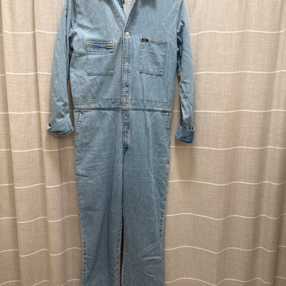 Lee Light Blue Denim Union-Alls Coveralls